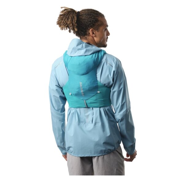 Salomon Advanced Skin 5 Running Hydration Vest Unisex L, Tahitian Tide/Blue - Picture 8 of 9